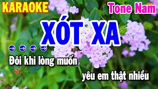 Karaoke Xót Xa Tone Nam Beat Chuẩn Nhất 2024 | Nhạc Sống Hải Tiên