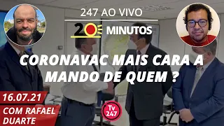 O Dia em 20 Minutos - Pazuello obedeceu a quem ao negociar CoronaVac mais cara ?