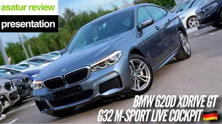 🇩🇪 Презентация BMW 620d xDrive G32 Gran Turismo M-sport Live Cockpit