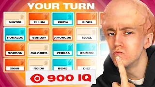 900 IQ vs 0 IQ on Custom Words Codenames