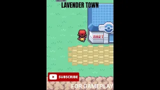 Lavender Town Theme music #shorts #pokemon #futuremillionaire #lavendertown #firered #gameplay #2024