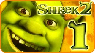 Shrek 2 Walkthrough Part 1 (PS2, XBOX, Gamecube) Team Action - 1: Shrek's Swamp