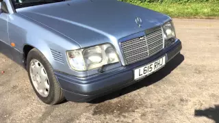 Mercedes E300 Diesel Auto W124 Estate Walk Around - Bradley James Classics