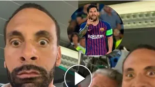 Rio Ferdinand & others football experts crazy reaction after Messi scored Against Liverpool