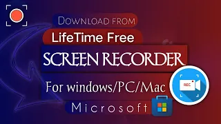 Download screen Recorder without watermark from Microsoft official website | Free screen Recorder