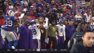 FlightReacts to JUSTIN JEFFERSON catch vs Bills