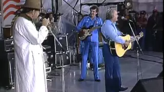 George Jones - Tennessee Whiskey (Live at Farm Aid 1985)