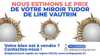 Miroir Tudor Line Vautrin prix