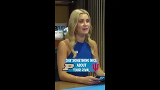 Say Something Nice About Your Rival | Indiana vs. Purdue | Big Ten Volleyball