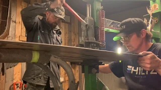 How Bad Chad made his own louver press