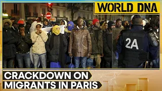 France: Police remove 50 migrants from central Paris square ahead of Olympics | World DNA | WION