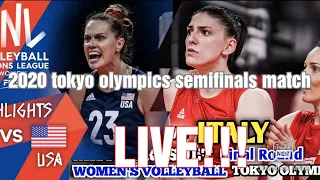 SERBIA VS USA WOMENS VOLLEYBALL SEMIFINALS MATCH| 2020 TOKYO OLYMPICS LIVE | LIVE SCORE UPDATE