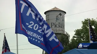 Final preparations underway in Pickens for Trump rally