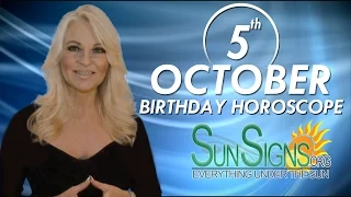 October 5th Zodiac Horoscope Birthday Personality - Libra - Part 1