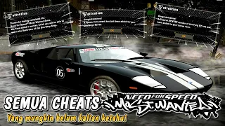 Mencoba Semua Cheats di Game Need For Speed Most Wanted PS2