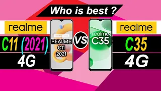 realme c11 2021 vs realme c35