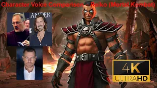 Character Voice Comparison - Reiko (Mortal Kombat)