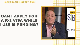 Can I Apply For A R-1 Visa While I-130 Is Pending?