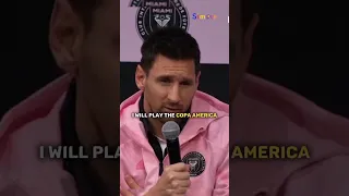 Messi finally speaks English 😯