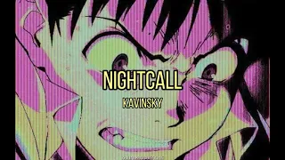 Nightcall - kavinsky