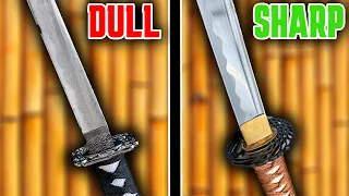 Dull Katanas VS Sharp Katanas -- Which is Right for You?