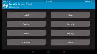How to install TWRP for Lenovo tab a3300 hv
