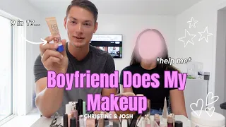 MY BOYFRIEND DOES MY MAKEUP CHALLENGE