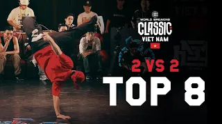 Mountain, Bflow  VS  Tcat, Nbon | TOP8 | Breaking 2V2 | World Breaking Classic Viet Nam 2024