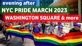 🏳️‍🌈 2023 NYC Pride March / NYC Pride Parade 2023. WASHINGTON SQUARE crowds