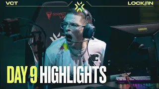 FNATIC And FURIA Reach Top 8 In Omega Group | Day 9 Highlights | VCT LOCK//IN