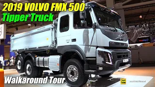 2019 Volvo FMX 500 Three Way Tipper Truck - Exterior Interior Walkaround - 2019 IAA Hannover