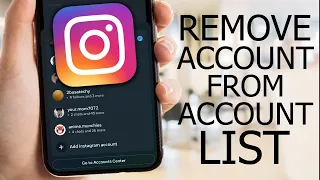 How to Remove Instagram Account From Account List (2024)