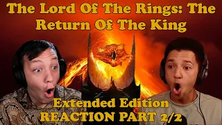 The Lord Of The Rings: The Return Of The King (Extended Edition) MOVIE REACTION!!! (PART 2/2)