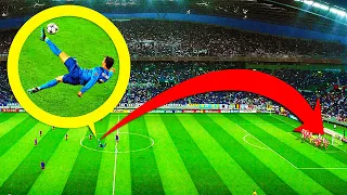 25 MOST Ridiculous Goals That If Weren't Filmed, Nobody Would Believe