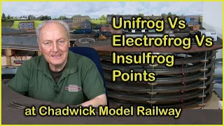 PECO UNIFROG Vs Electrofrog Vs Insulfrog Points at Chadwick Model Railway | 219.