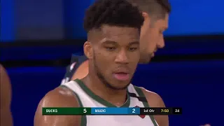 Giannis Antetokounmpo Full Play | Bucks vs Magic 2019-20 Playoffs Game 4 | Smart Highlights