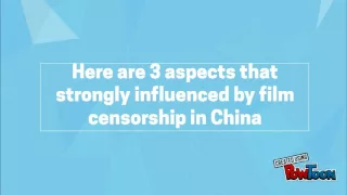 Film censorship in China