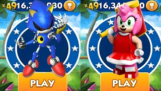 Sonic Dash - Metal Sonic VS Lego Amy _ Movie Sonic vs All Bosses Zazz Eggman