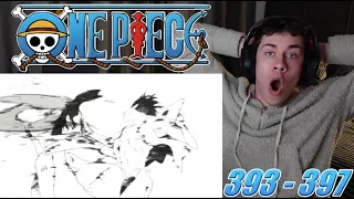 He PUNCHED the color out of him! Rescue Camie! The Fist Explodes! | One Piece - 393 - 397 | Reaction