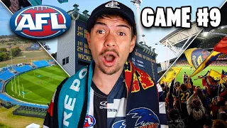 I WENT TO ALL 9 AFL GAMES IN ONE ROUND!!