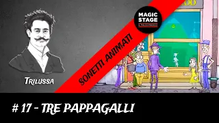 TRE PAPPAGALLI (Poesia di TRILUSSA)