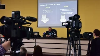Брифинг начальника полиции Донецкой области Вячеслава Аброськина