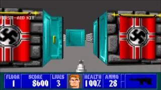 Wolfenstein 3D - Episode 4, Floor 1