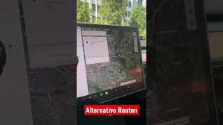 Tesla Navigation, Alternative Routen ab v2022.28.2