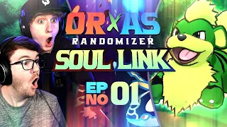 SUCH A LUCKY START! • Pokemon Omega Ruby & Alpha Sapphire Randomizer Soul Link • 01