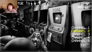 The Old Chuck E. Cheese Characters Are Creepy AF!! Five Nights at Chuck E Cheese's REBOOTED - Part 1