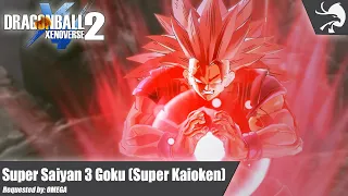 Super Saiyan 3 Goku (Super Kaioken) - Showcase - DB Xenoverse 2