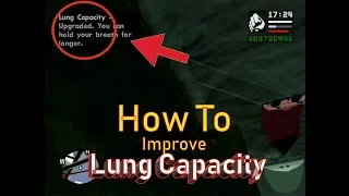 Grand Theft Auto SAN ANDREAS Walkthrough  How To Imrove Lung Capacity for Amphibious Assault Mission