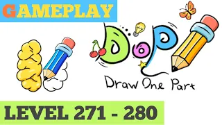 DOP: Draw One Part level 271- 280 Gameplay Walkthrough