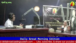 DWXI 1314 AM Live Streaming (Tuesday - April 23, 2024) #dailybreadmorningedition